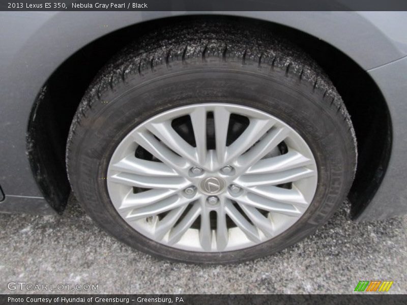 Nebula Gray Pearl / Black 2013 Lexus ES 350