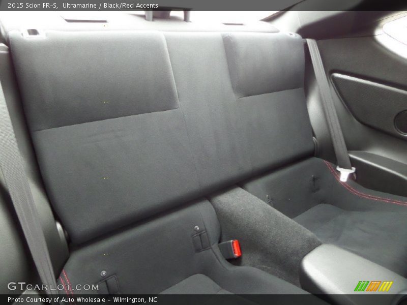 Rear Seat of 2015 FR-S 