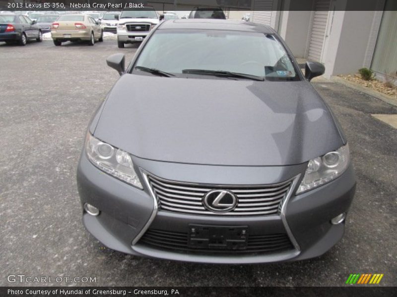 Nebula Gray Pearl / Black 2013 Lexus ES 350