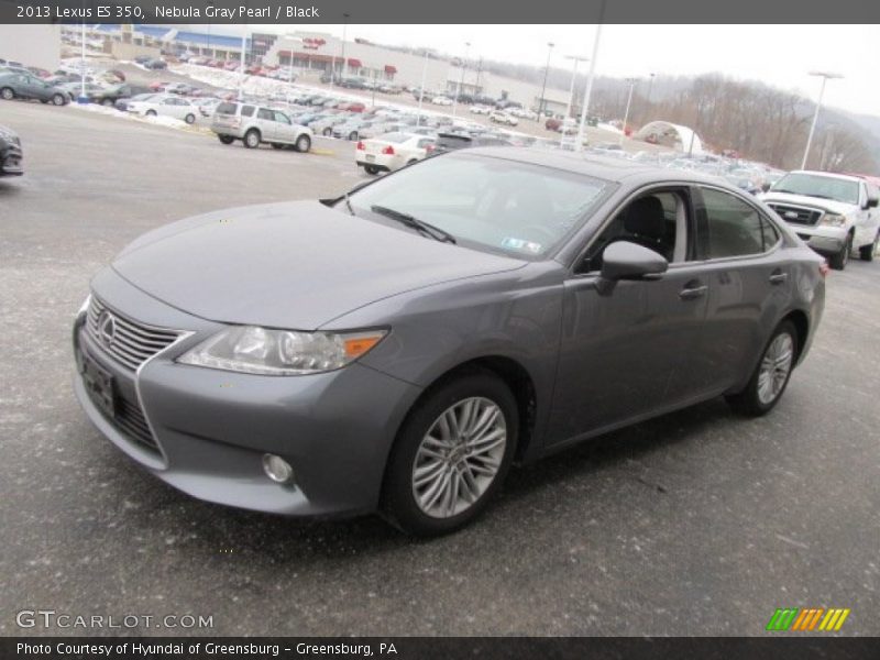 Nebula Gray Pearl / Black 2013 Lexus ES 350