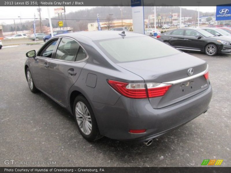 Nebula Gray Pearl / Black 2013 Lexus ES 350