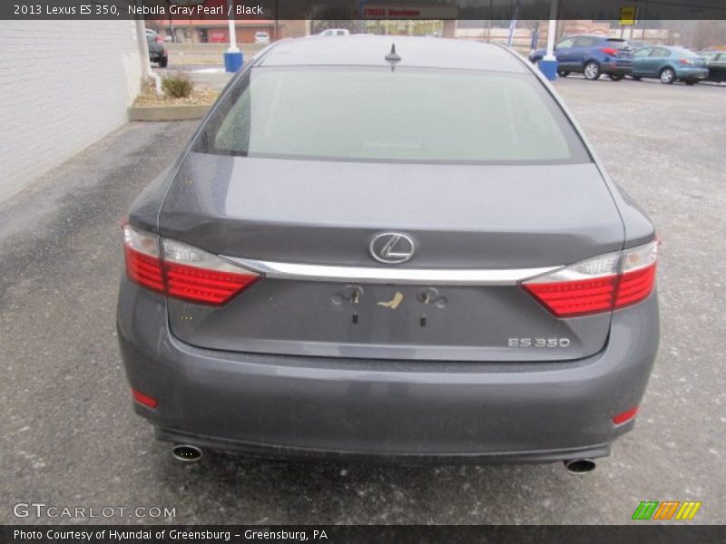 Nebula Gray Pearl / Black 2013 Lexus ES 350