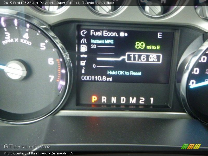 Tuxedo Black / Black 2015 Ford F250 Super Duty Lariat Super Cab 4x4