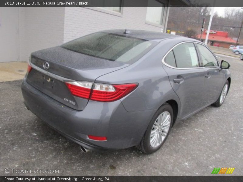 Nebula Gray Pearl / Black 2013 Lexus ES 350