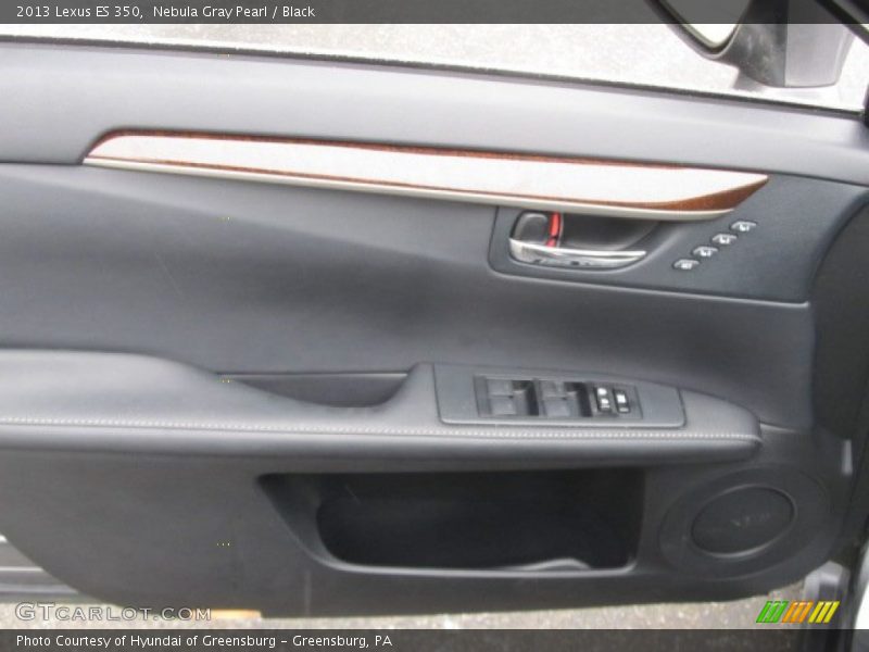 Nebula Gray Pearl / Black 2013 Lexus ES 350