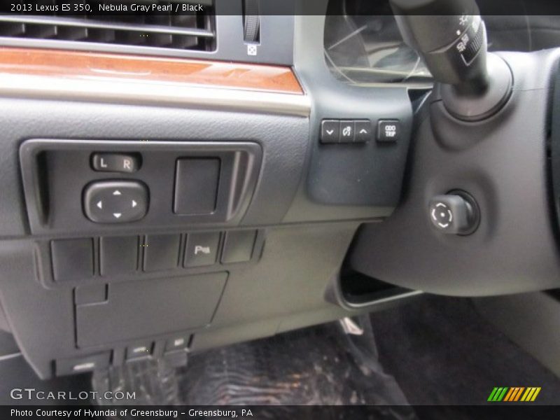 Nebula Gray Pearl / Black 2013 Lexus ES 350