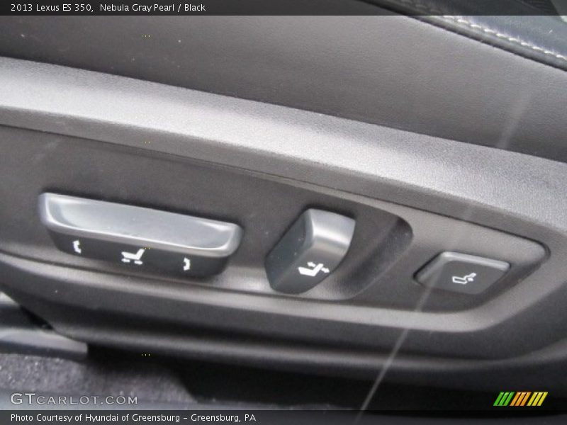 Nebula Gray Pearl / Black 2013 Lexus ES 350
