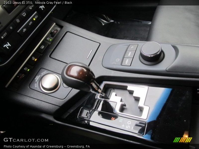 Nebula Gray Pearl / Black 2013 Lexus ES 350