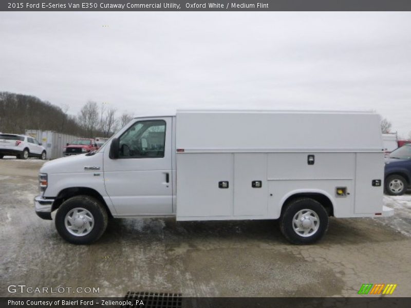 Oxford White / Medium Flint 2015 Ford E-Series Van E350 Cutaway Commercial Utility