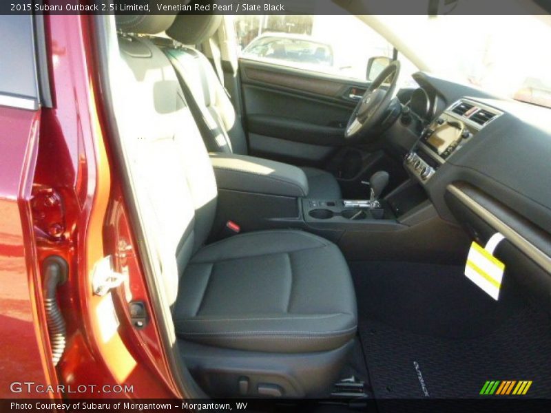 Venetian Red Pearl / Slate Black 2015 Subaru Outback 2.5i Limited