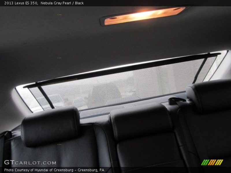 Nebula Gray Pearl / Black 2013 Lexus ES 350
