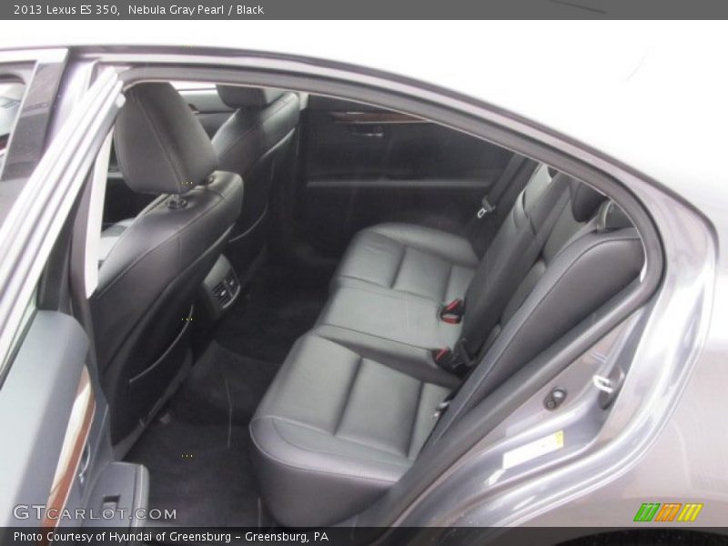Nebula Gray Pearl / Black 2013 Lexus ES 350