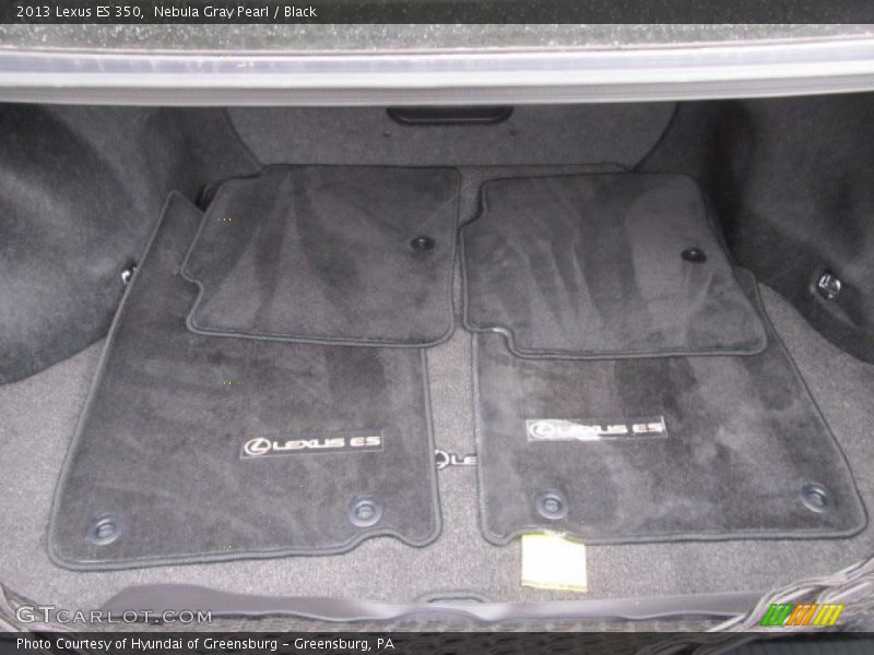 Nebula Gray Pearl / Black 2013 Lexus ES 350