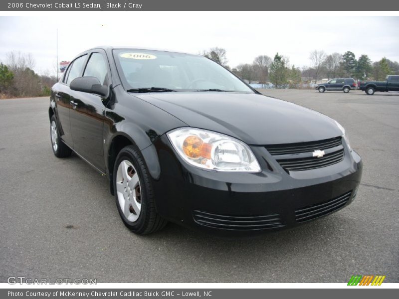 Black / Gray 2006 Chevrolet Cobalt LS Sedan