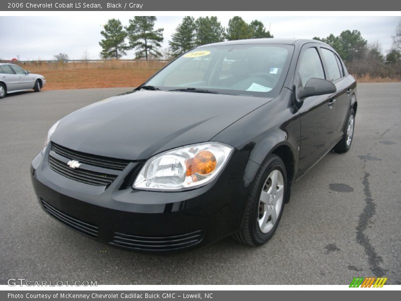 Black / Gray 2006 Chevrolet Cobalt LS Sedan