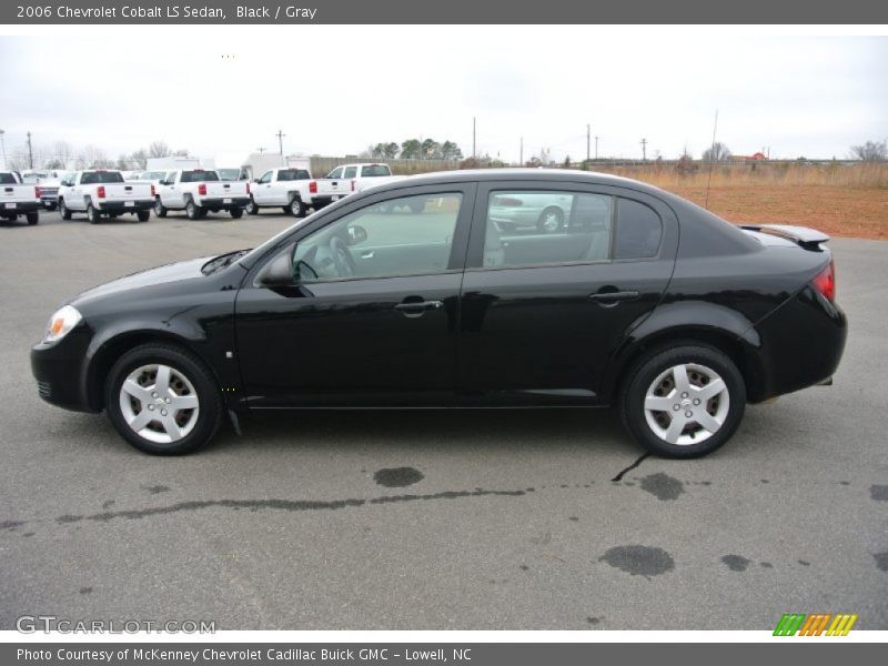 Black / Gray 2006 Chevrolet Cobalt LS Sedan