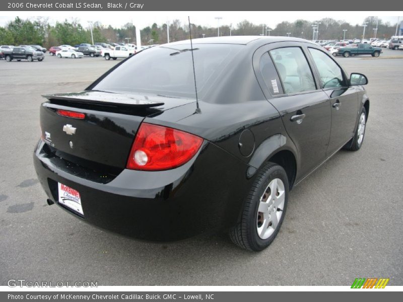 Black / Gray 2006 Chevrolet Cobalt LS Sedan