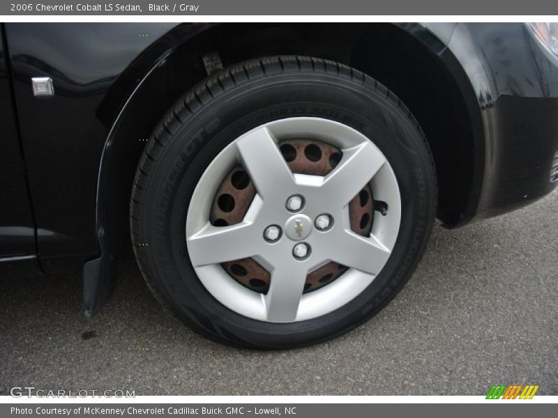 Black / Gray 2006 Chevrolet Cobalt LS Sedan