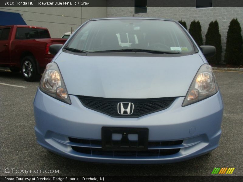 Tidewater Blue Metallic / Gray 2010 Honda Fit