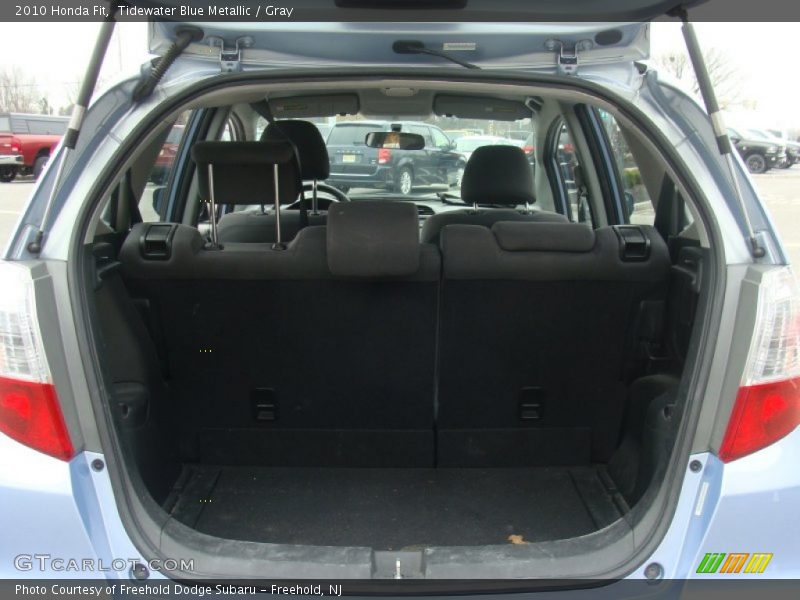 Tidewater Blue Metallic / Gray 2010 Honda Fit