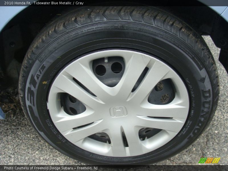 Tidewater Blue Metallic / Gray 2010 Honda Fit