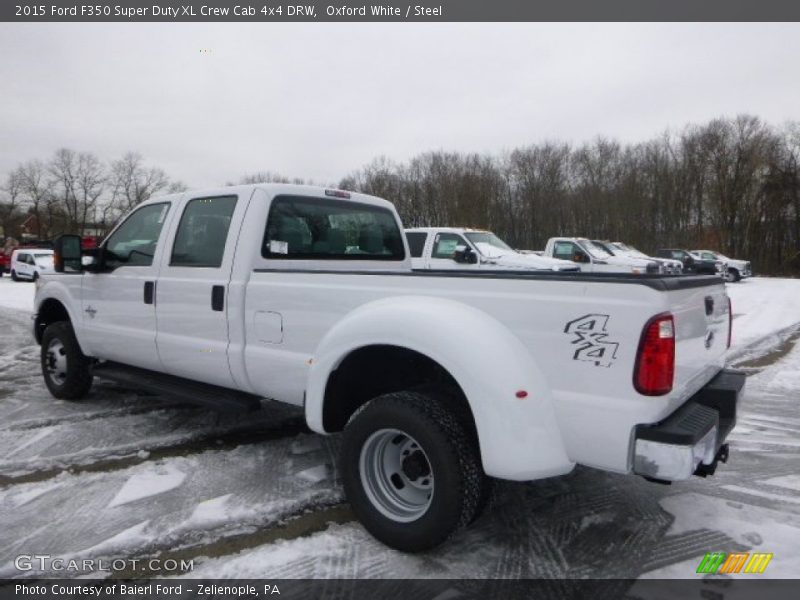 Oxford White / Steel 2015 Ford F350 Super Duty XL Crew Cab 4x4 DRW