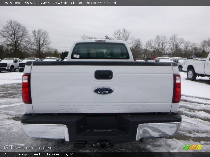Oxford White / Steel 2015 Ford F350 Super Duty XL Crew Cab 4x4 DRW
