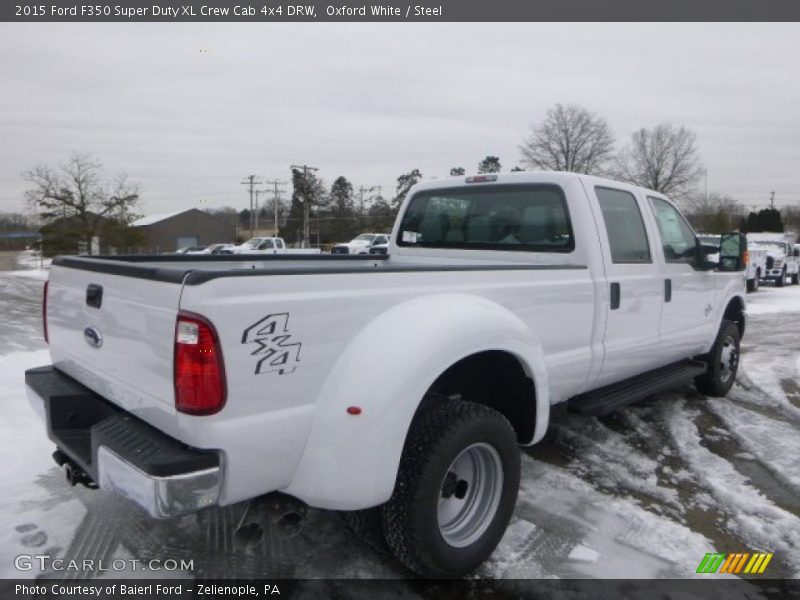Oxford White / Steel 2015 Ford F350 Super Duty XL Crew Cab 4x4 DRW