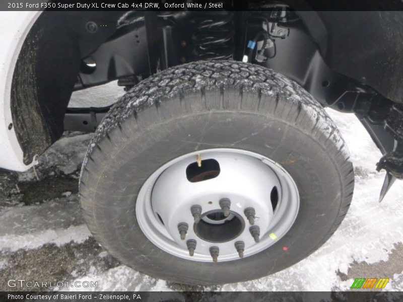 Oxford White / Steel 2015 Ford F350 Super Duty XL Crew Cab 4x4 DRW