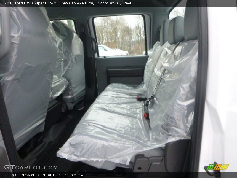 Oxford White / Steel 2015 Ford F350 Super Duty XL Crew Cab 4x4 DRW