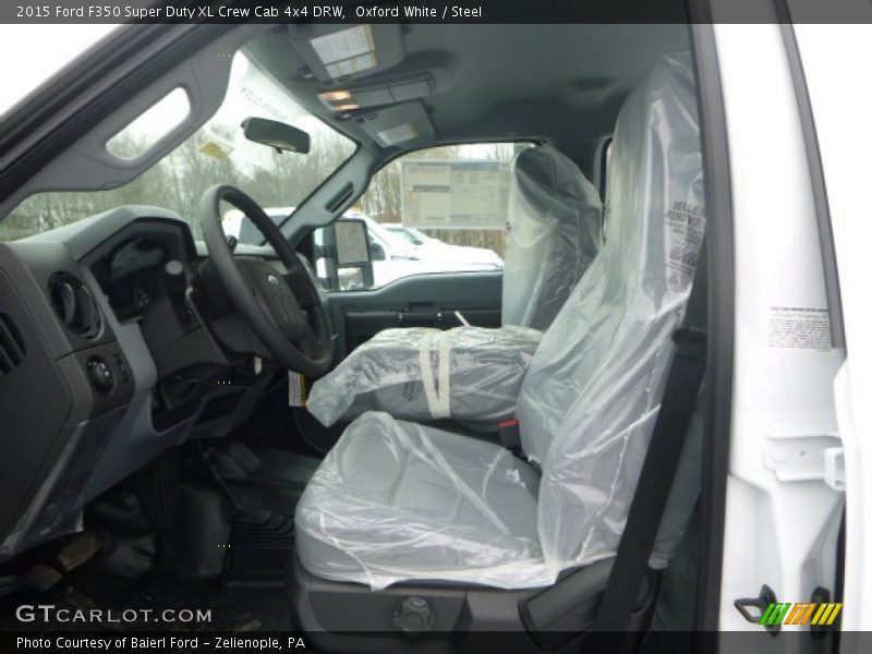 Oxford White / Steel 2015 Ford F350 Super Duty XL Crew Cab 4x4 DRW