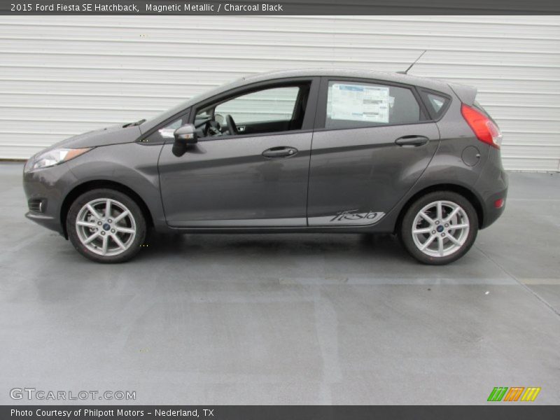  2015 Fiesta SE Hatchback Magnetic Metallic