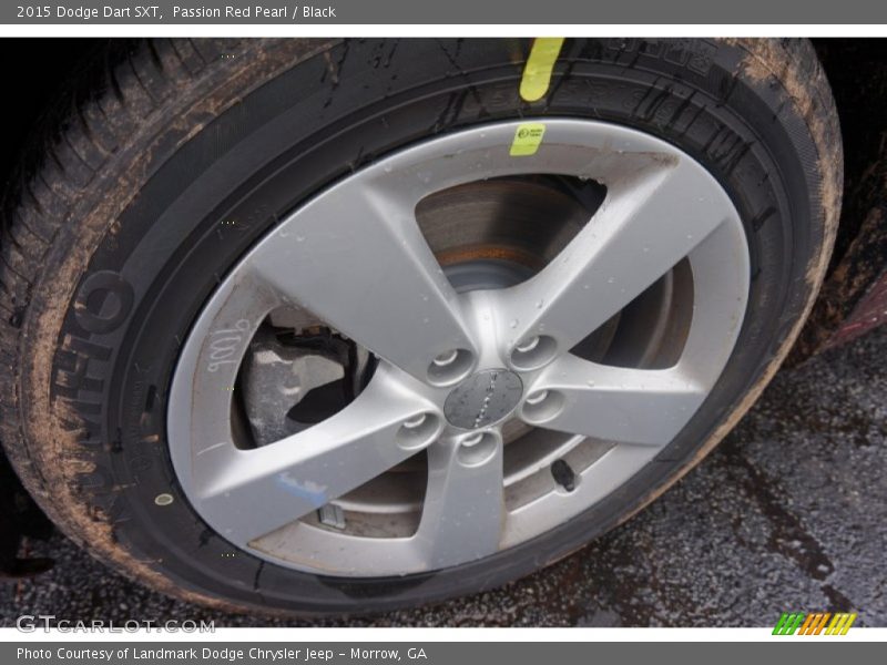Passion Red Pearl / Black 2015 Dodge Dart SXT