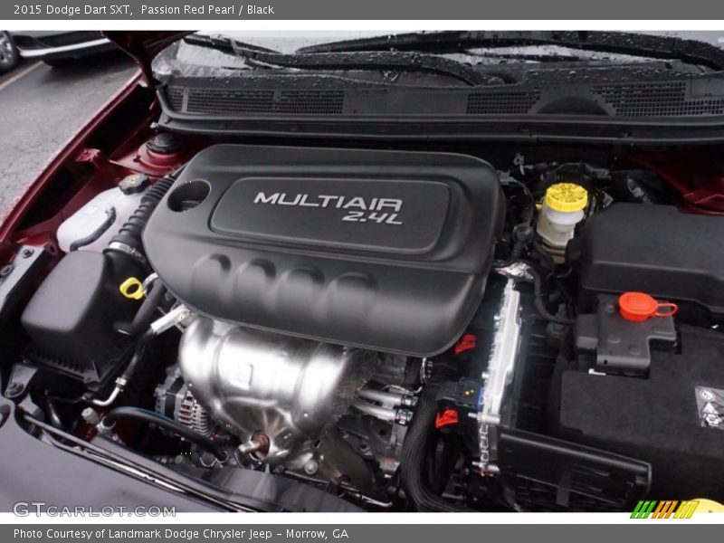 Passion Red Pearl / Black 2015 Dodge Dart SXT