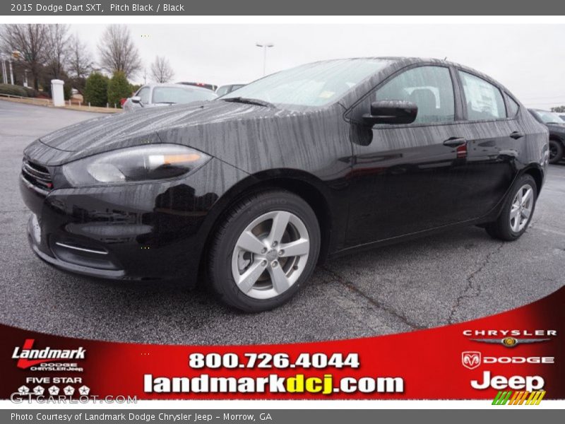 Pitch Black / Black 2015 Dodge Dart SXT