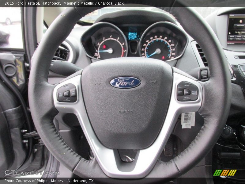  2015 Fiesta SE Hatchback Steering Wheel