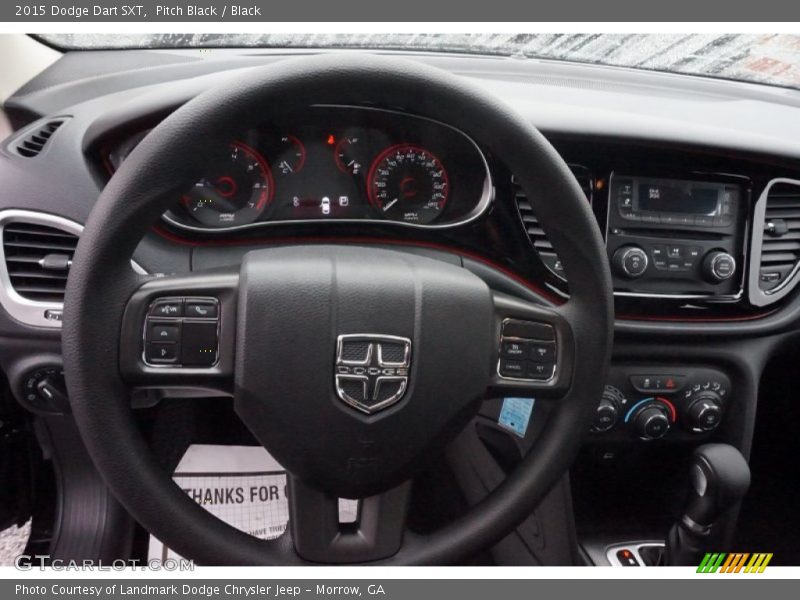 Pitch Black / Black 2015 Dodge Dart SXT