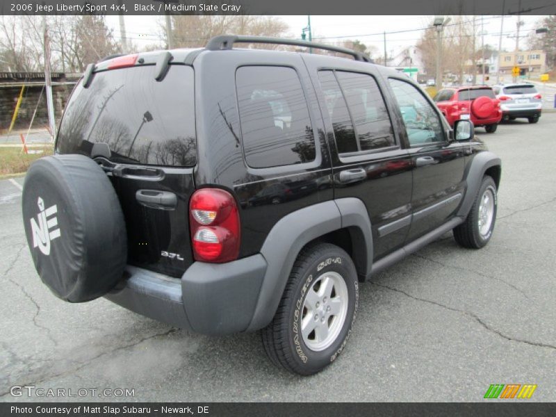 Black / Medium Slate Gray 2006 Jeep Liberty Sport 4x4