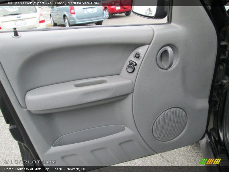Black / Medium Slate Gray 2006 Jeep Liberty Sport 4x4