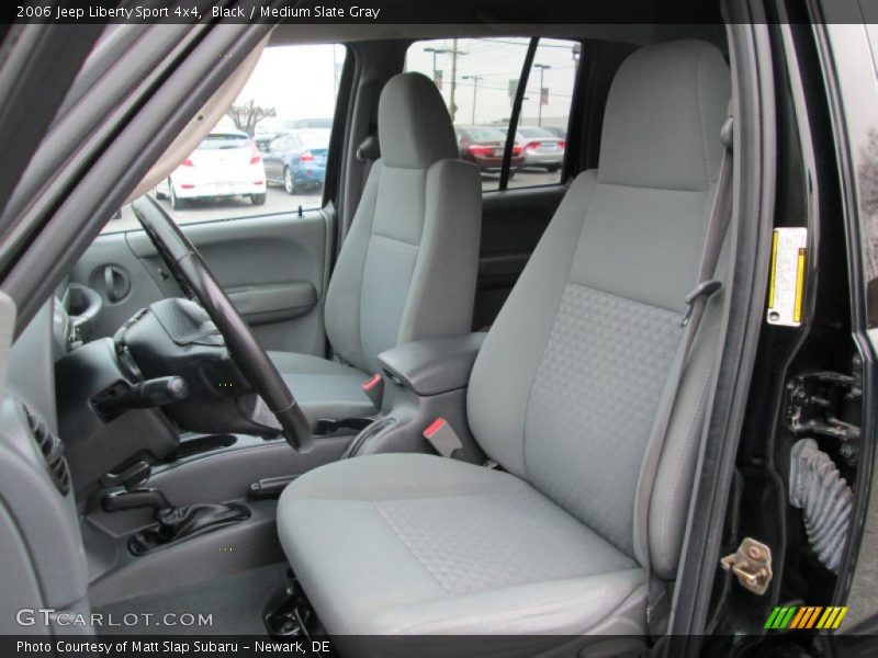 Black / Medium Slate Gray 2006 Jeep Liberty Sport 4x4