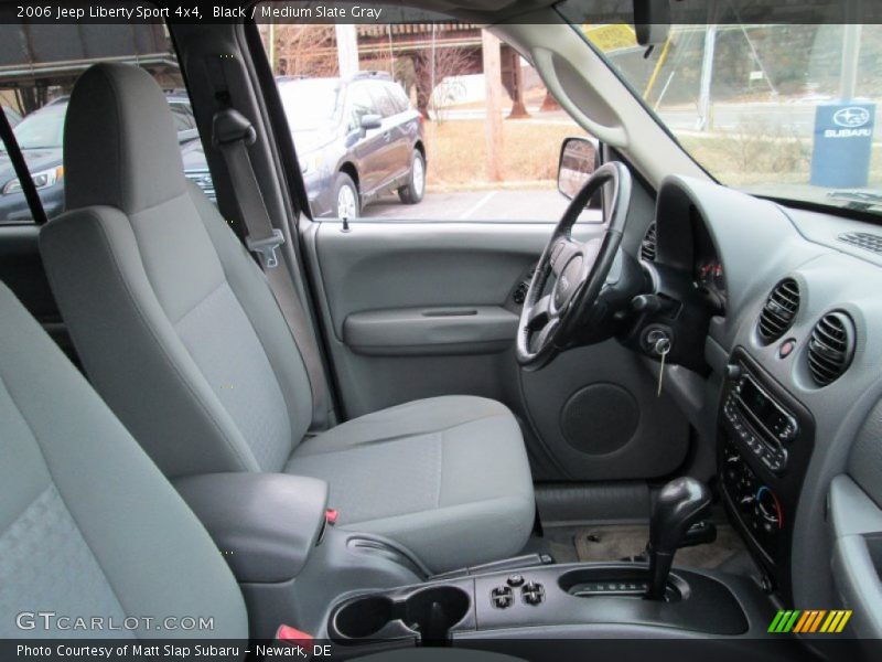 Black / Medium Slate Gray 2006 Jeep Liberty Sport 4x4