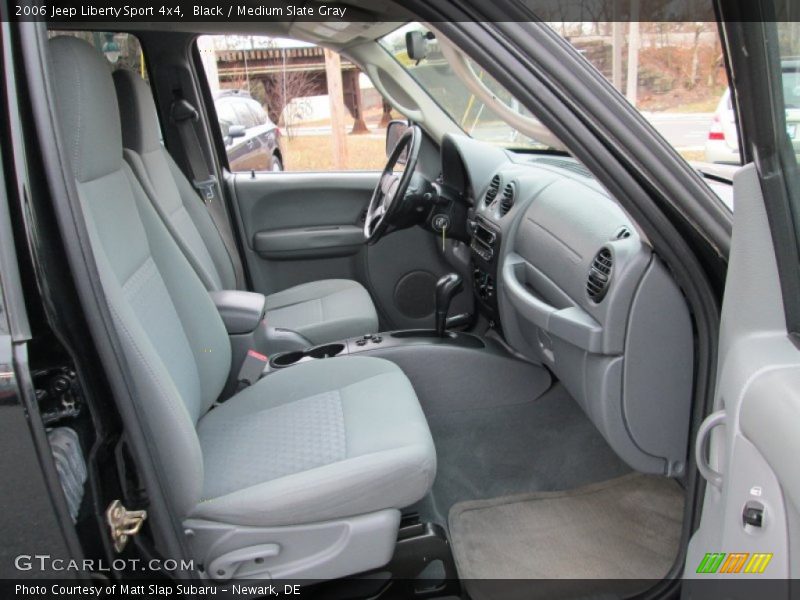 Black / Medium Slate Gray 2006 Jeep Liberty Sport 4x4