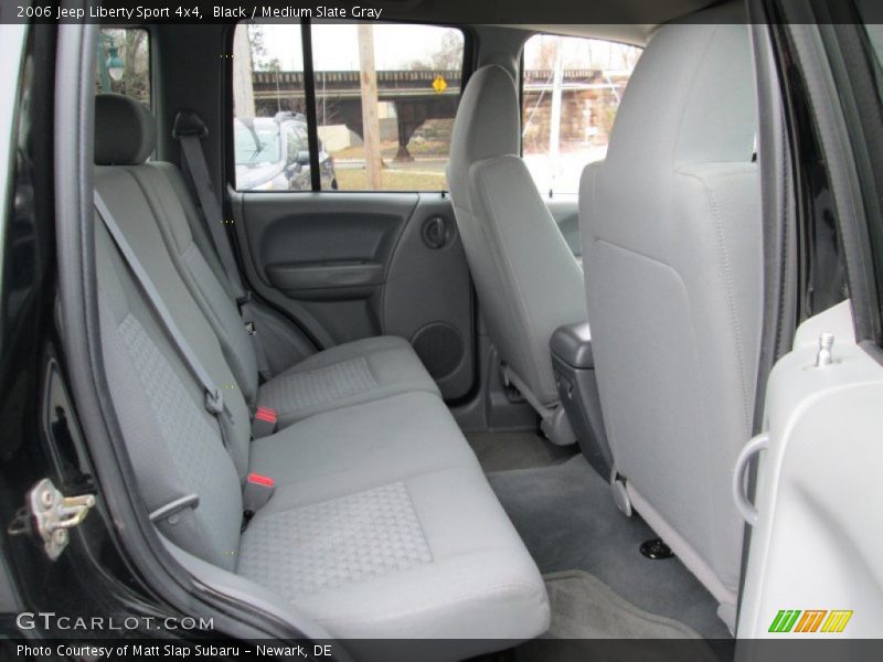 Black / Medium Slate Gray 2006 Jeep Liberty Sport 4x4