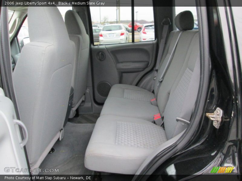 Black / Medium Slate Gray 2006 Jeep Liberty Sport 4x4