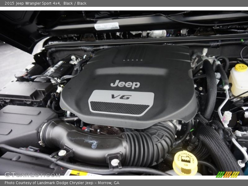 Black / Black 2015 Jeep Wrangler Sport 4x4