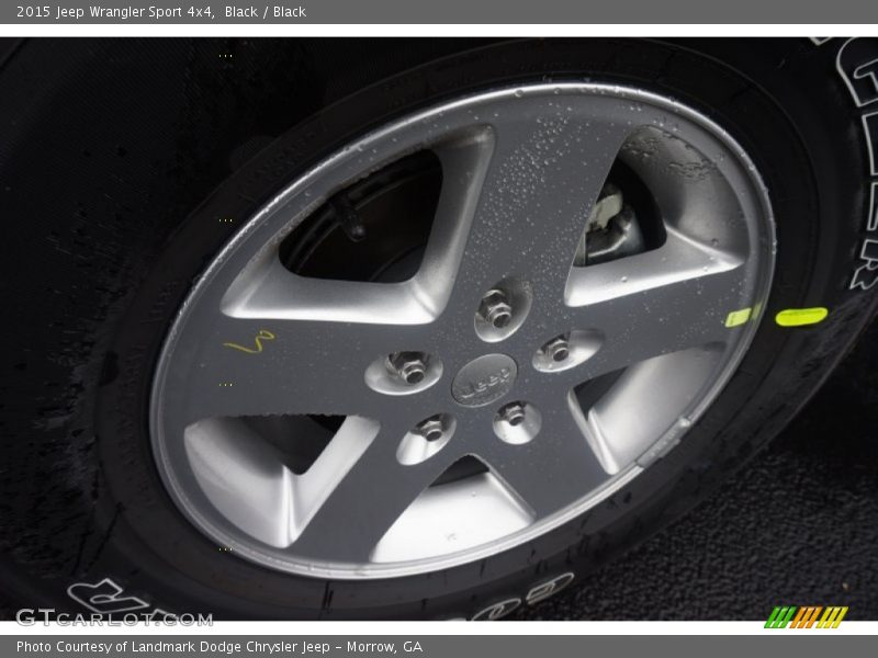 Black / Black 2015 Jeep Wrangler Sport 4x4