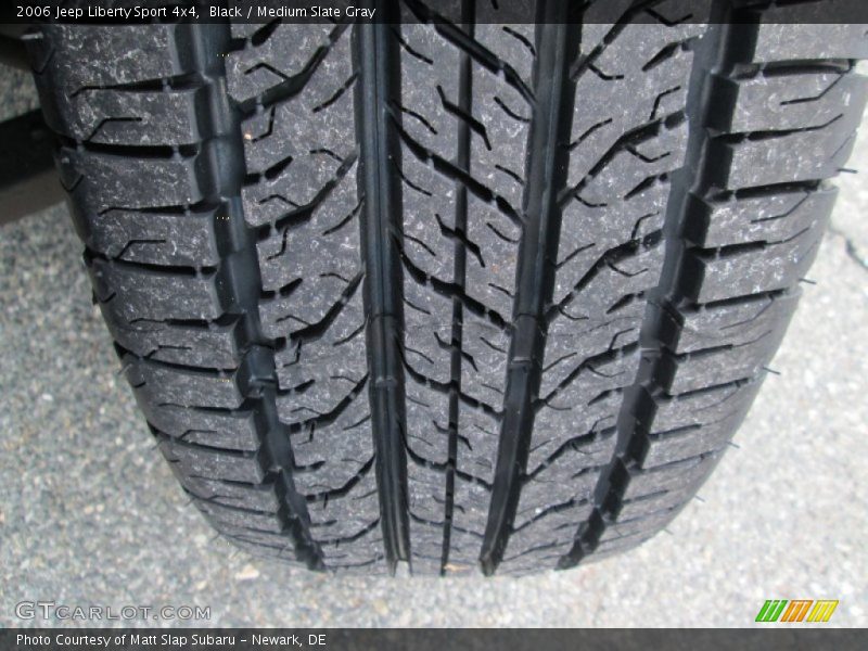 Black / Medium Slate Gray 2006 Jeep Liberty Sport 4x4