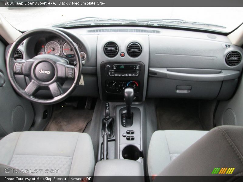 Black / Medium Slate Gray 2006 Jeep Liberty Sport 4x4