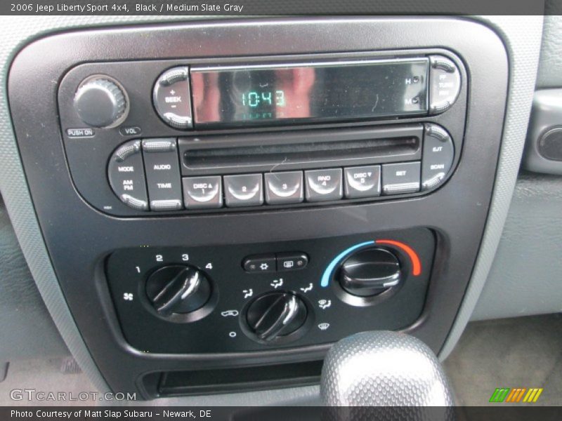 Black / Medium Slate Gray 2006 Jeep Liberty Sport 4x4