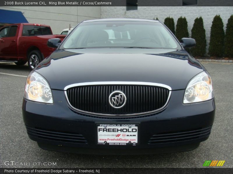 Ming Blue Metallic / Cocoa/Cashmere 2008 Buick Lucerne CXL